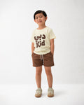 Boys Slogan Graphic Cotton T-Shirt and Shorts Set Ages 1–4 | Blu And Giggles