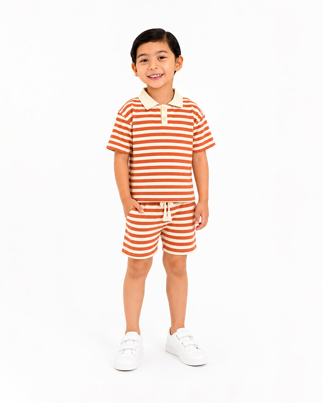 Boys Cotton T-Shirt and Shorts Set Ages 2–5 | Blu And Giggles