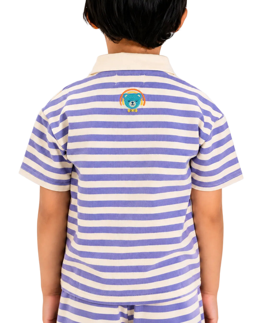 Boys Pastel Cotton T-Shirt and Shorts Set Ages 2–5 | Blu And Giggles