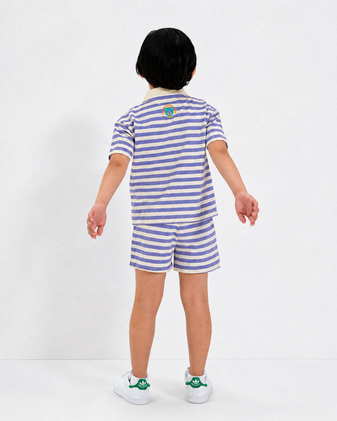 Boys Pastel Cotton T-Shirt and Shorts Set Ages 2–5 | Blu And Giggles